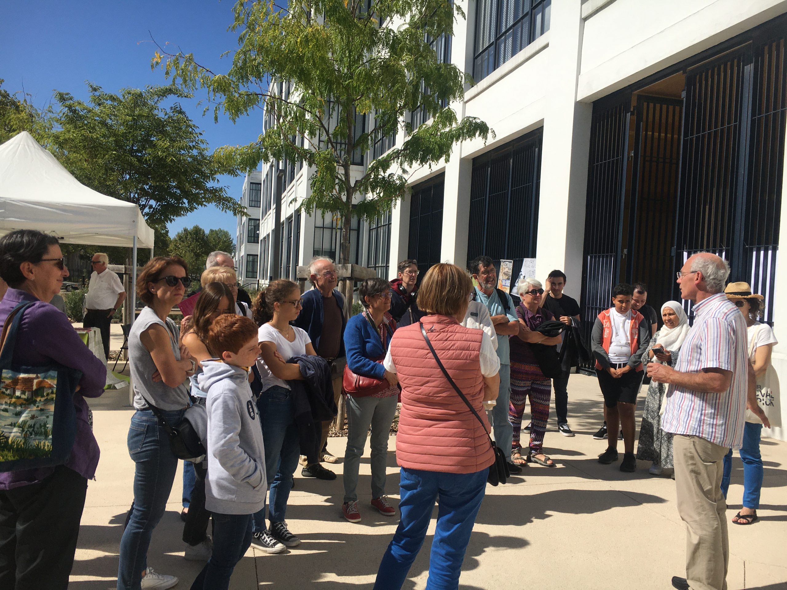 montrer la réussite de nos journées européennes du patrimoine à l'usine TASE